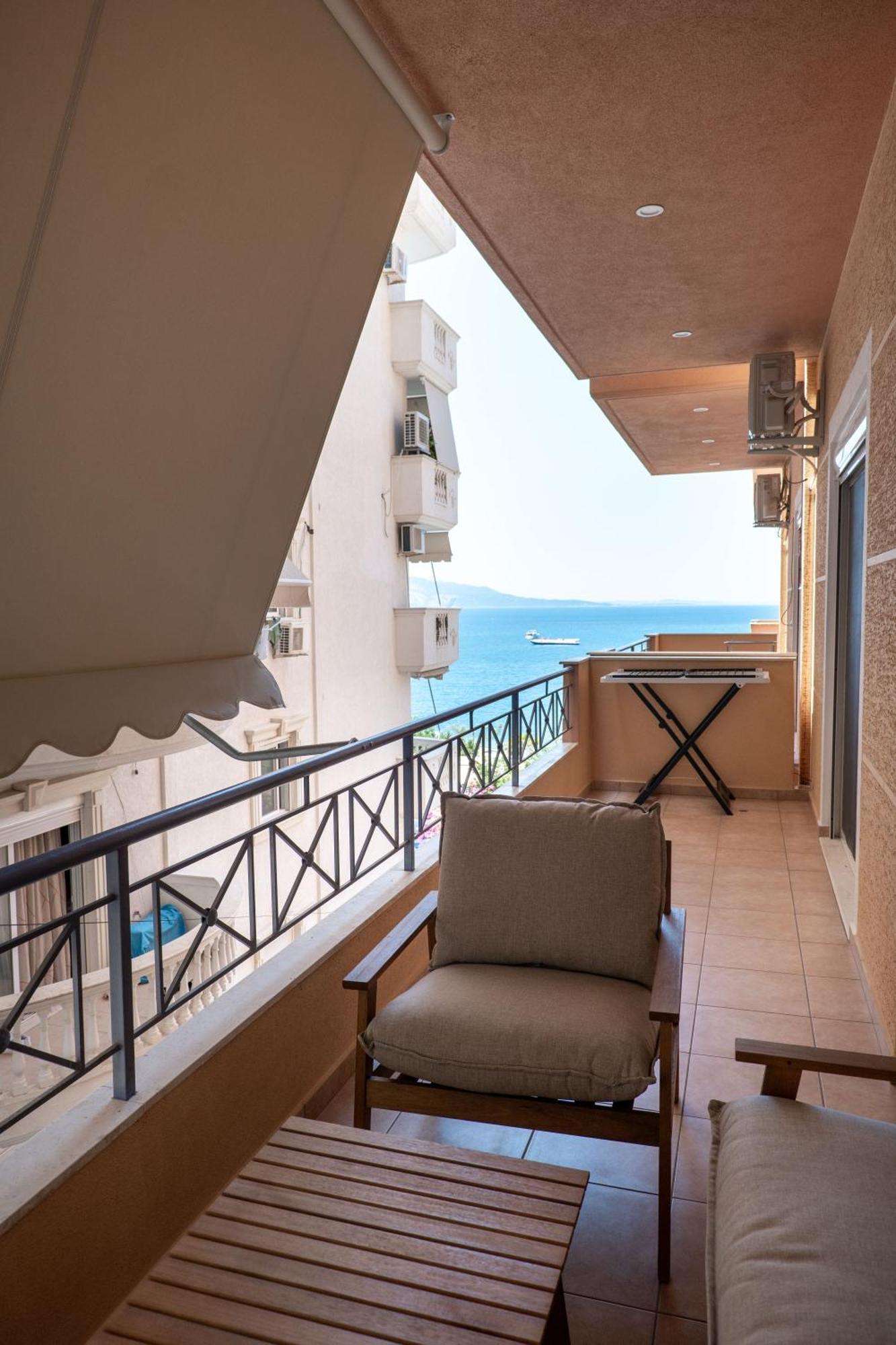 Noel Sea View Apartments Sarandë Eksteriør bilde